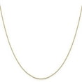 thumbnail image 1 of 14k .85 mm Sparkle-Cut Cable Chain Necklace - 1.2 Grams - 16 Inch, 1 of 4