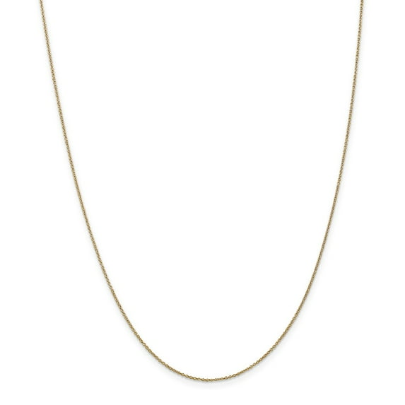 14k .9mm Cable Chain