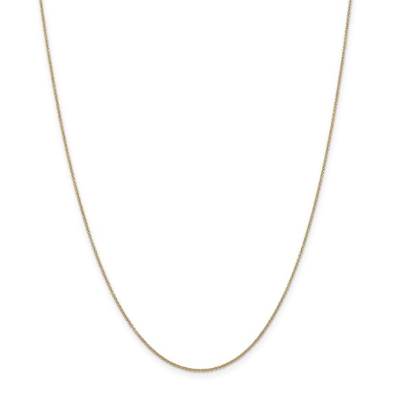 14k .9mm Cable Chain