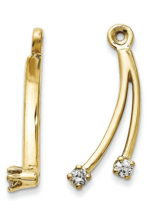 14k AA Diamond Earring Jacket