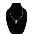 thumbnail image 1 of 14k Bonded Gold Figaro Chain with Genger Pokemon Pendant, Best Unisex Christmas Gift for Women, Men, Mother, Father, Girlfriend, Boyfriend, Her, Him, 14k Necklace with Charm, Best jewelry Gifts, 1 of 4