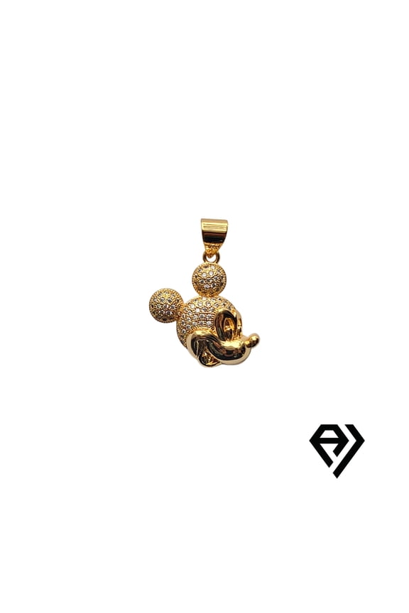 14k Bonded Gold Pendent Only, Best Christmas Unisex Gift for Women, Men Mother, Father, Girlfriend, Boyfriend, Her, Him, Bonded Gold Charm by Artisan Jeweler