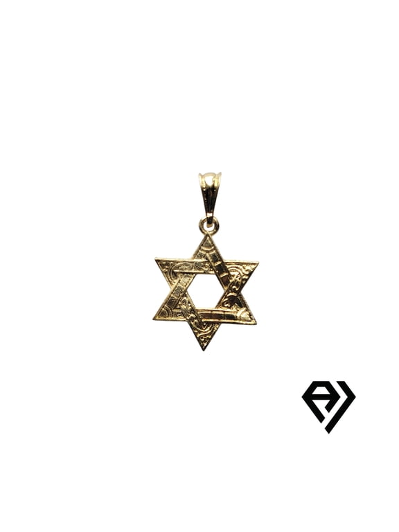 14k Bonded Gold Pendent Only, Best Christmas Unisex Gift for Women, Men Mother, Father, Girlfriend, Boyfriend, Her, Him, Bonded Gold Charm by Artisan Jeweler