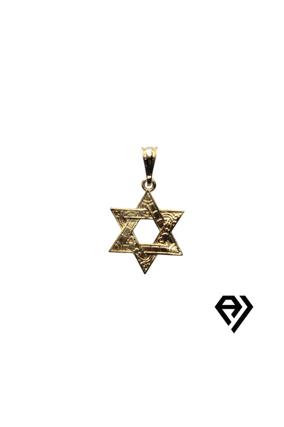 14k Bonded Gold Pendent Only, Best Christmas Unisex Gift for Women, Men Mother, Father, Girlfriend, Boyfriend, Her, Him, Bonded Gold Charm by Artisan Jeweler