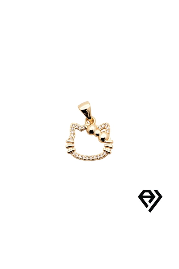 14k Bonded Gold Pendent Only, Best Christmas Unisex Gift for Women, Men Mother, Father, Girlfriend, Boyfriend, Her, Him, Bonded Gold Charm by Artisan Jeweler