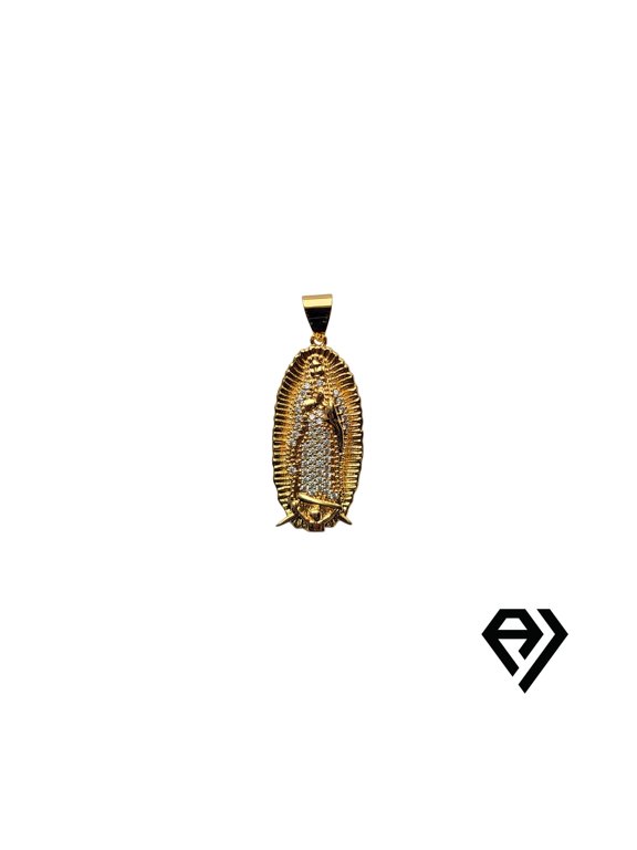 14k Bonded Gold Pendent Only, Best Christmas Unisex Gift for Women, Men Mother, Father, Girlfriend, Boyfriend, Her, Him, Bonded Gold Charm by Artisan Jeweler
