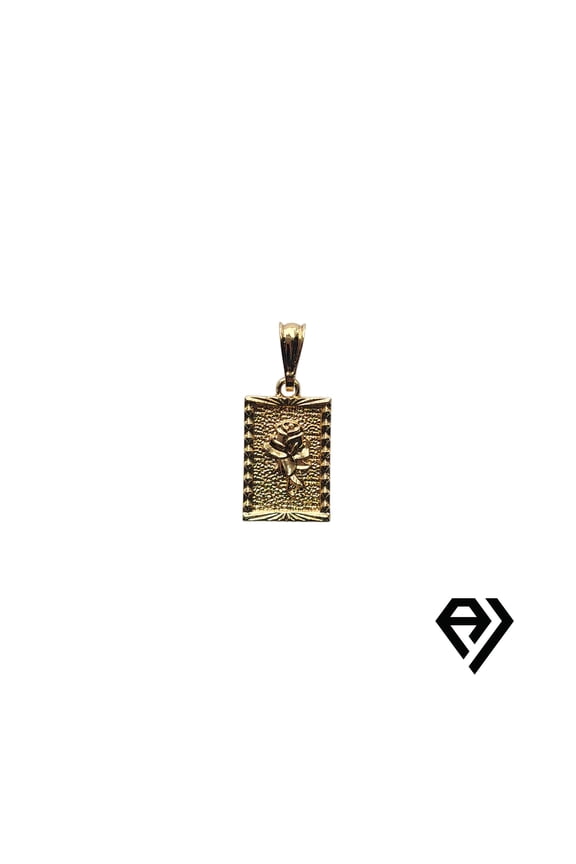 14k Bonded Gold Pendent Only, Best Christmas Unisex Gift for Women, Men Mother, Father, Girlfriend, Boyfriend, Her, Him, Bonded Gold Charm by Artisan Jeweler