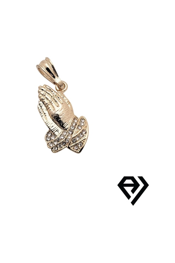 14k Bonded Gold Pendent Only, Best Christmas Unisex Gift for Women, Men Mother, Father, Girlfriend, Boyfriend, Her, Him, Bonded Gold Charm by Artisan Jeweler