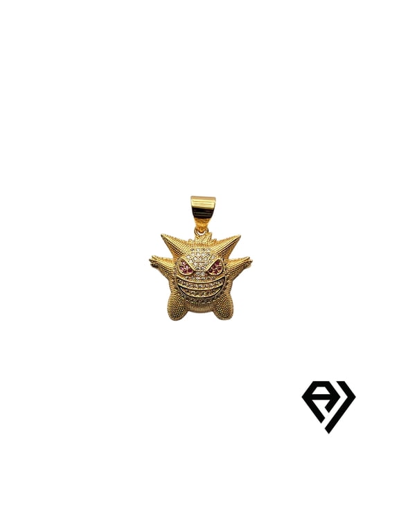 14k Bonded Gold Pendent Only, Best Christmas Unisex Gift for Women, Men Mother, Father, Girlfriend, Boyfriend, Her, Him, Bonded Gold Charm by Artisan Jeweler