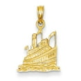 thumbnail image 1 of 14k Cruise Ship Pendant, 1 of 1