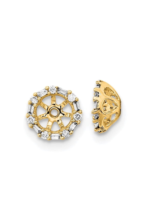 14k Diamond Earring Jackets