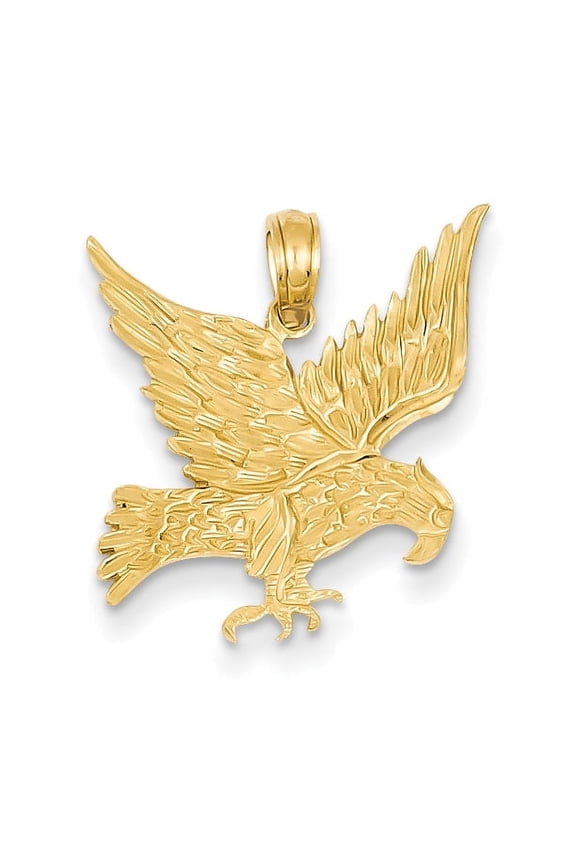 14k Eagle Pendant