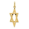 thumbnail image 1 of 14k Elongated Star of David Pendant, 1 of 1