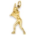 thumbnail image 1 of 14k Female Baseball Batter Charm, 1 of 3