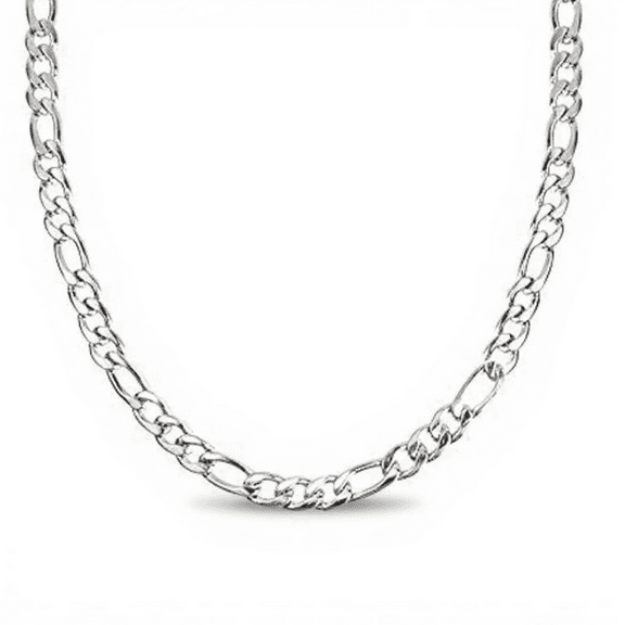 14K Gold Figaro Chain Necklace – 5mm, 18