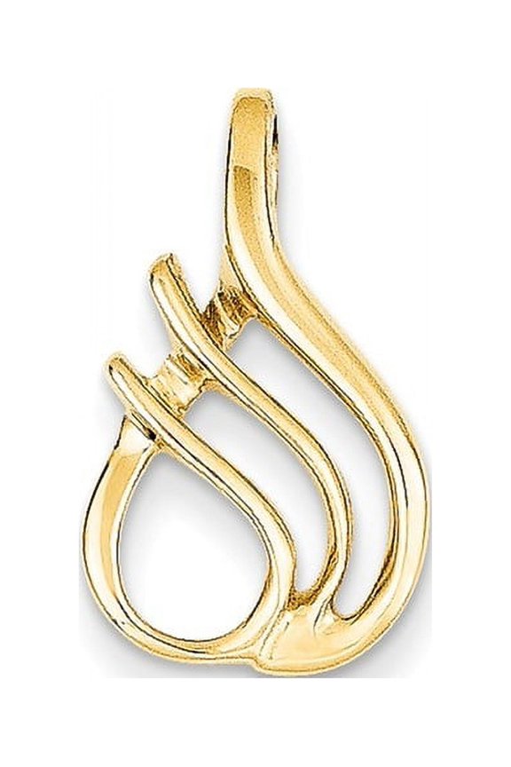 14k Fits up to 2mm Regular, 4mm Fancy Reversible Omega Slide