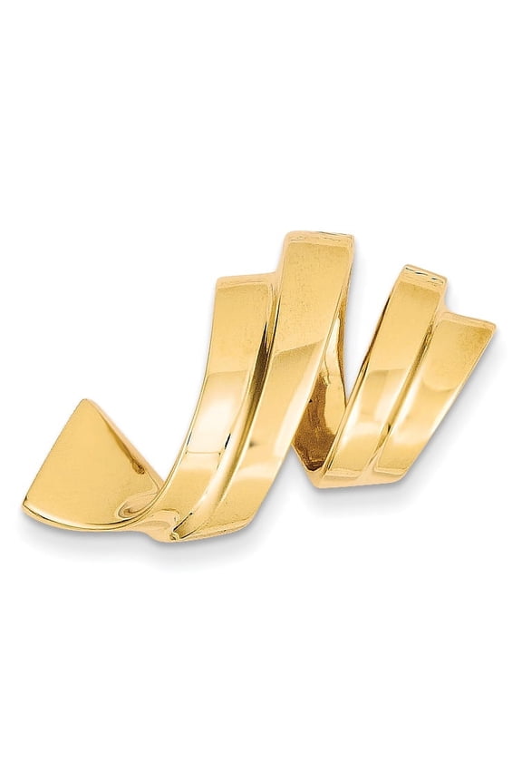 14k Fits up to 8mm Regular, 10mm Fancy Reversible Omega Slide