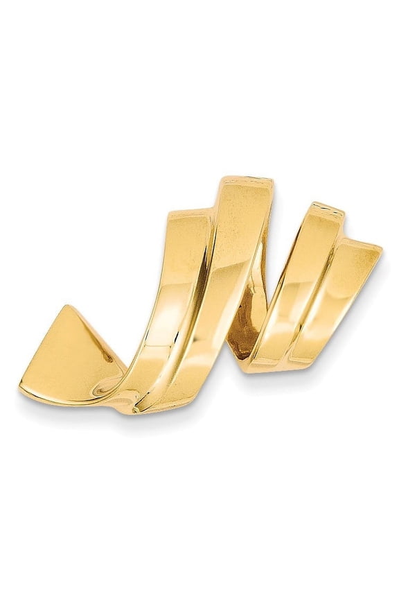 14k Fits up to 8mm Regular, 10mm Fancy Reversible Omega Slide