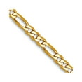 thumbnail image 1 of 14k Gold 2.25mm Flat Figaro Chain Necklace 14 Inch Chain Necklace - 3.1 Grams, 1 of 2