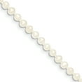 thumbnail image 1 of 14k Gold 3-4mm White Freshwater Cultured Pearl Necklace, 1 of 1