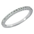 thumbnail image 1 of 14k Gold Engraved Fishtail V Pave Diamond Wedding Ring Band SZ 8.5, 1 of 2