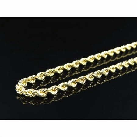 14k Gold Filled 6MM Rope Chain unisex