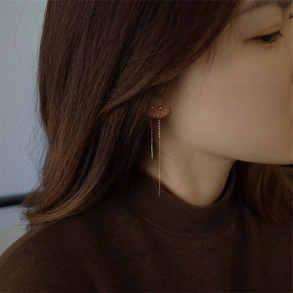 14k Gold Filled Threader Earrings - Shanali Jewelry