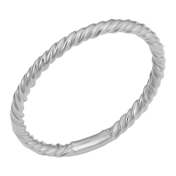 KoolJewelry 14k Gold High Polish Twisted Style Ring