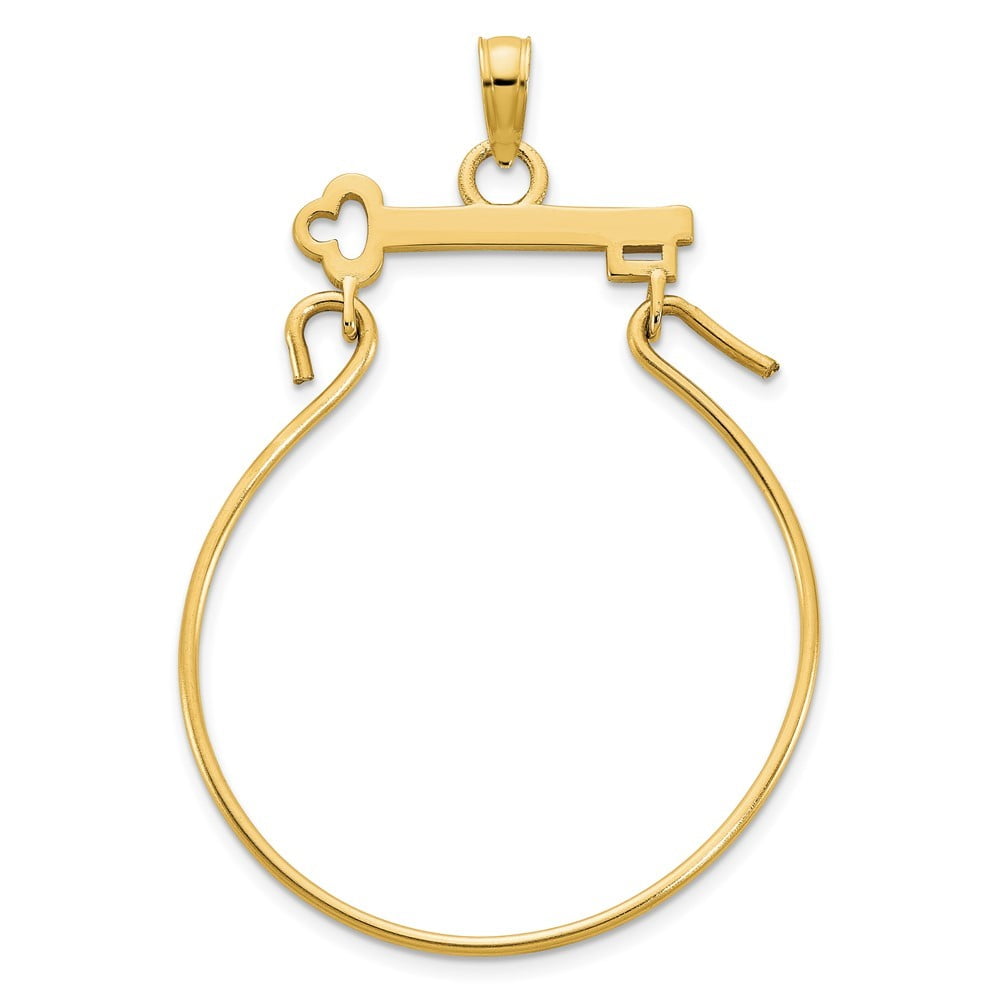 Mardi Gras Pin & Charm Holder Necklace