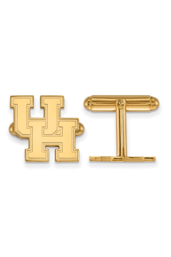 14k Gold LogoArt University of Houston U-H Cuff Links Q4Y010UHO