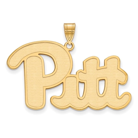 14k Gold LogoArt University of Pittsburgh Extra Large Pendant Q4Y005UPI