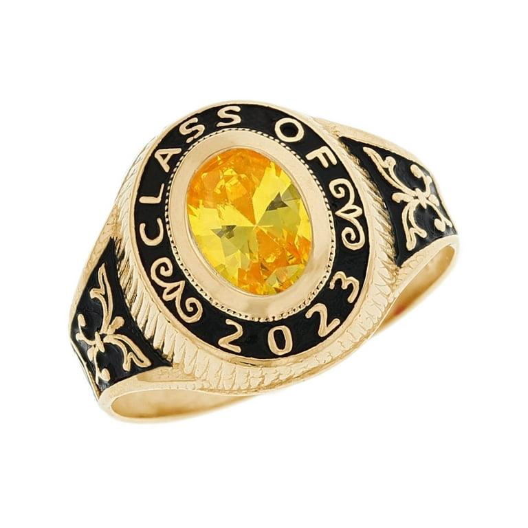 14k gold 2024 graduation ring