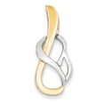 thumbnail image 1 of 14k Gold Two-tone Fancy Omega Slide, 1 of 1