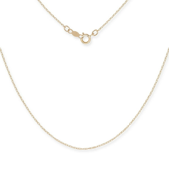 14k Gold Womens 16 22 Inch Carded Rope Chain Necklace Yellow Gold 18 Inch Chain-Necklace for Women and Men