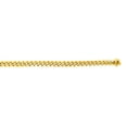 thumbnail image 1 of 14k Gold Yellow Finish 6.1mm New Hollow Comfort Curb Necklace With Box Clasp 24 Inch Pendant Necklace for Women, 1 of 2