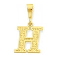thumbnail image 1 of 14k Initial H Charm, 1 of 3