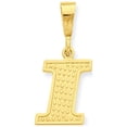 thumbnail image 1 of 14k Initial I Charm, 1 of 3
