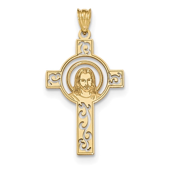 14k Laser Cut Charm