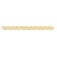thumbnail image 1 of 14k Lite 7mm Triple Link Charm Bracelet, 1 of 1