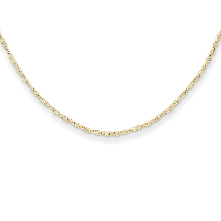 14k Yellow Gold Madi K Children's Rope Chain 14k Yellow Gold Madi K Children's Rope Chain