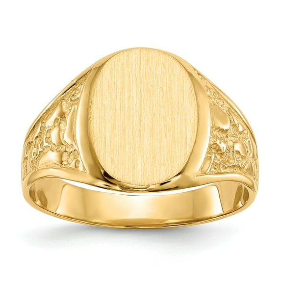 14k Men's Signet Ring