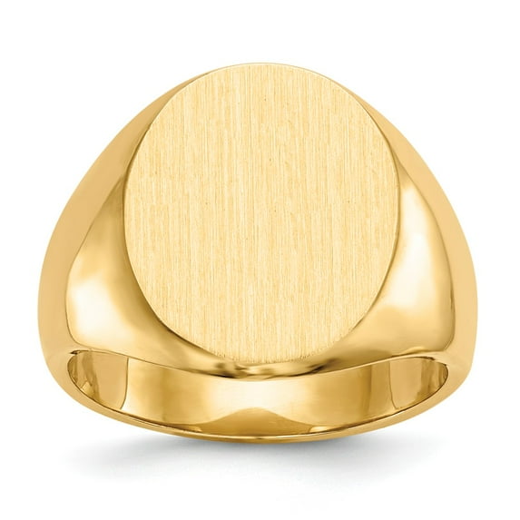 14k Men's Signet Ring