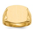 thumbnail image 1 of 14k Men's Signet Ring, 1 of 1