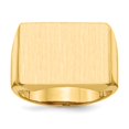 thumbnail image 1 of 14k Men's Signet Ring, 1 of 3