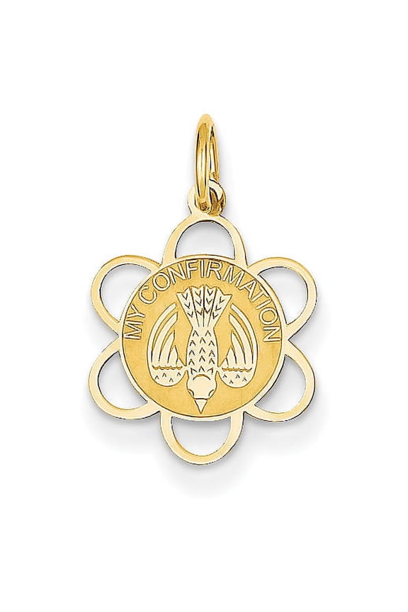 14k My Confirmation Charm
