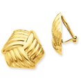thumbnail image 1 of 14k Omega Clip Non-pierced Earrings 14k Yellow Gold Earrings, 1 of 1