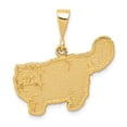 thumbnail image 1 of 14k Persian Cat Pendant, 1 of 1