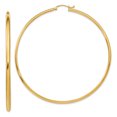thumbnail image 1 of 14k Polished Hoop Earring 14k Yellow Gold Earrings, 1 of 4