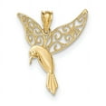 thumbnail image 1 of 14k Polished Hummingbird Pendant, 1 of 1