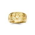 thumbnail image 1 of 14k Polished Men's Claddagh Band, 1 of 2